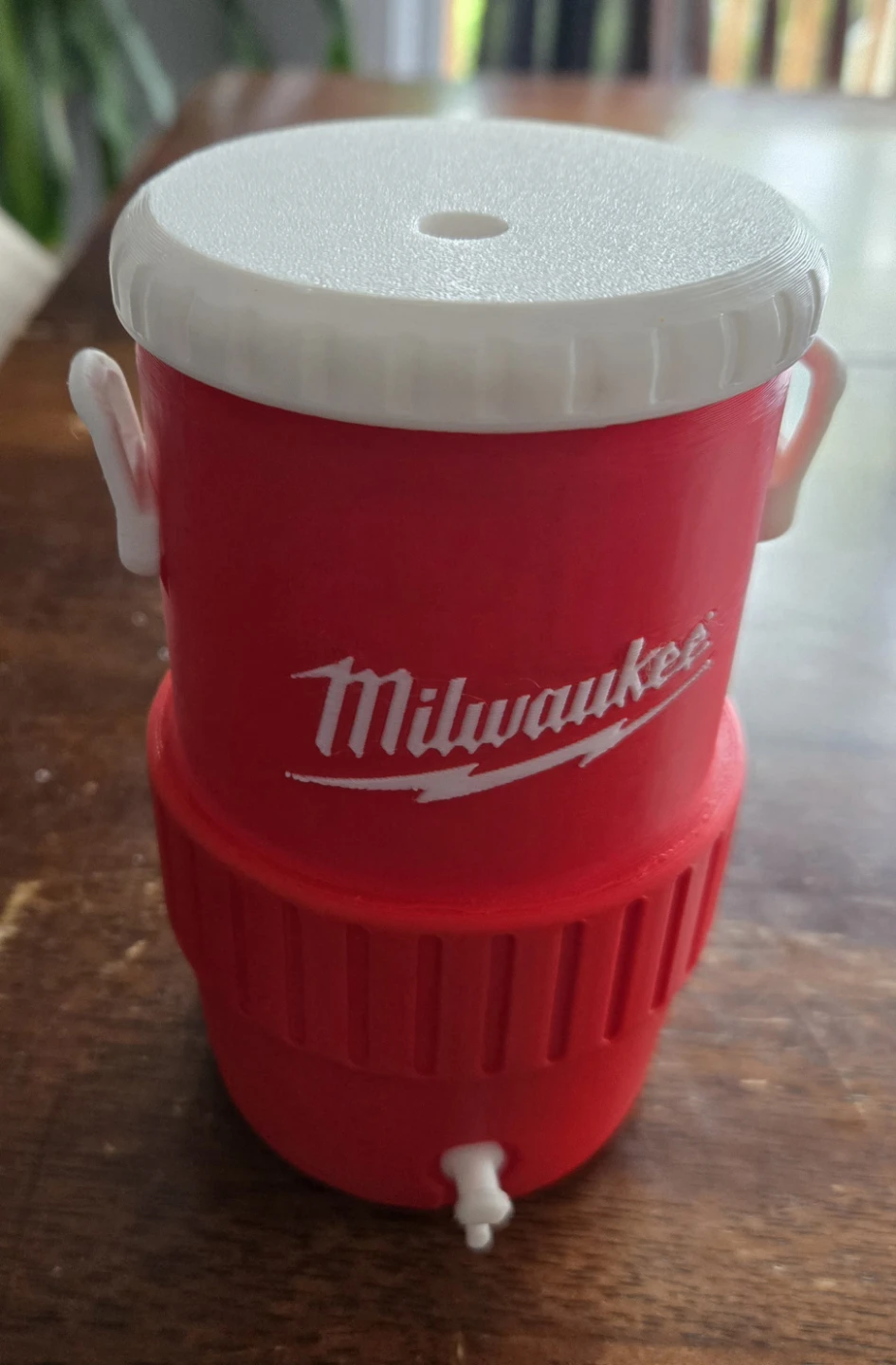 Milwaukee Red Mini Water Cooler Jug