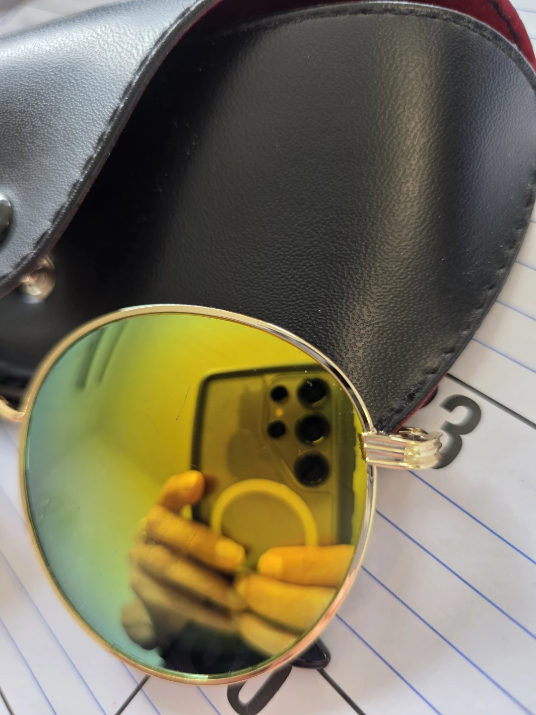 Vintage Ray-Ban Sunglasses with case - photo 3