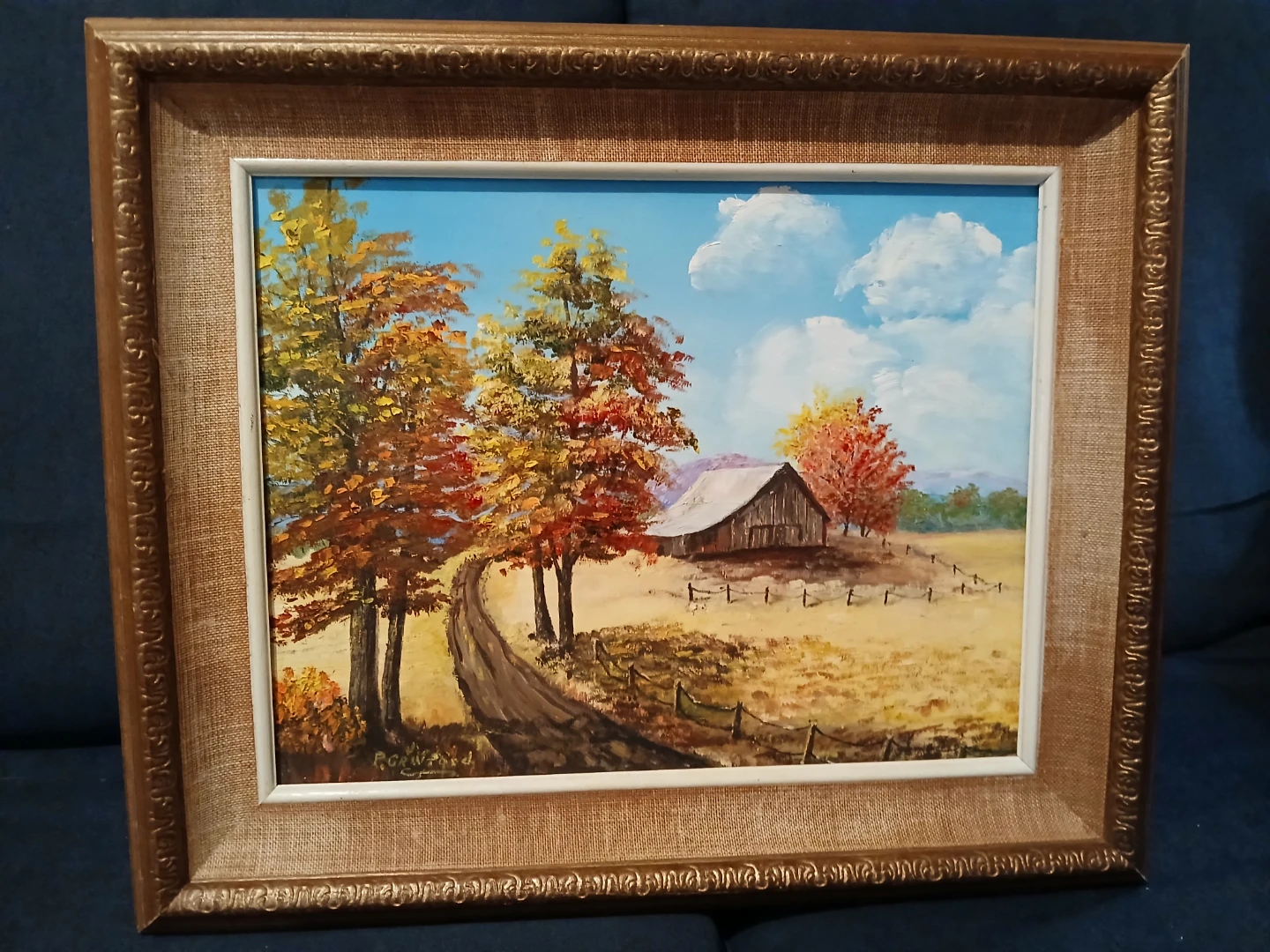 " Fall " An Autumn Landscape.
