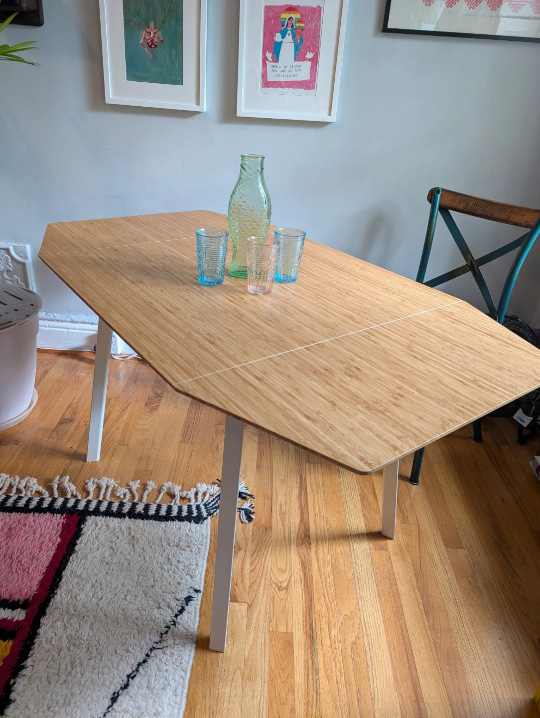 IKEA Drop Leaf Dining Table - photo 2
