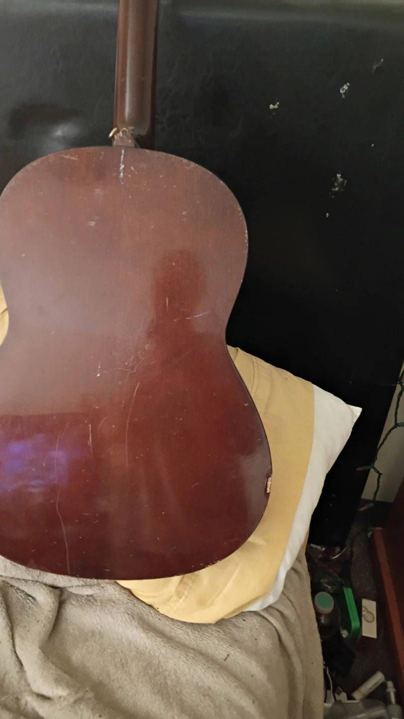 Yamaha FG-75 Acoustic Guitar Red label - photo 3