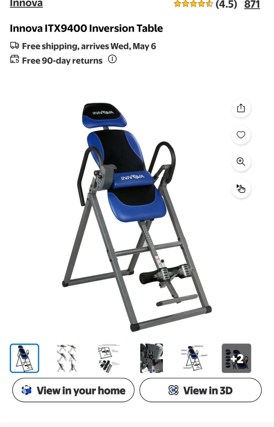 Innova ITX9400 Inversion Table