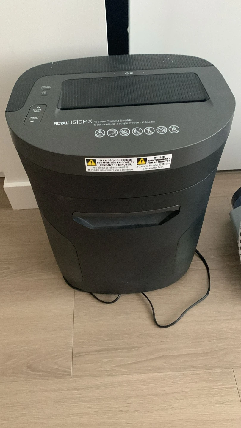 Royal 1510MX Shredder