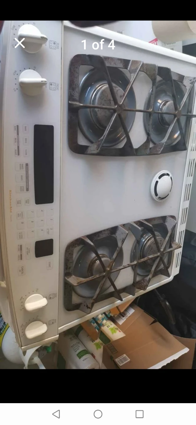 KitchenAid Gas Range Stove