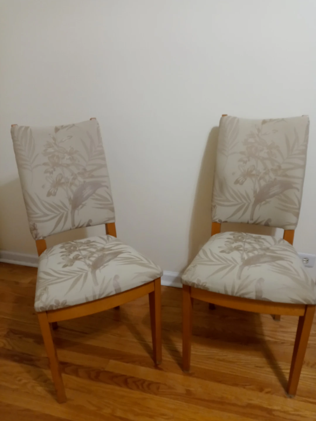 Set of 2 Upholstered Accent Chairs