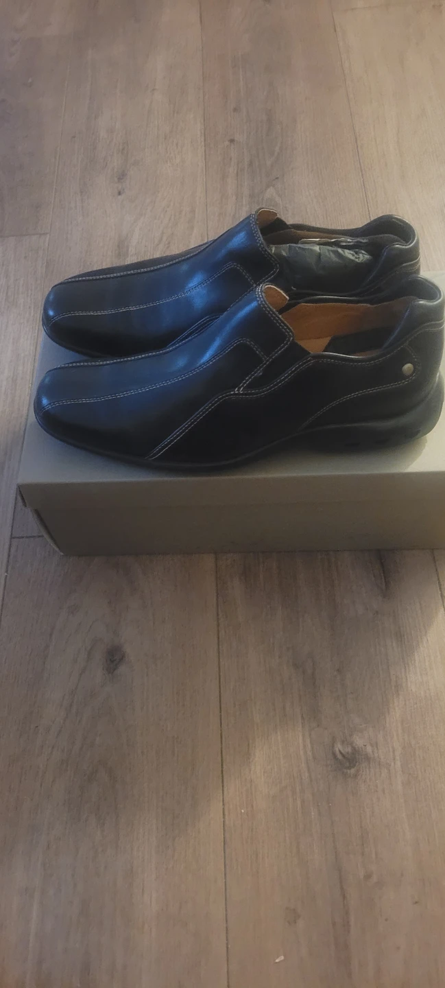 Men's Black Slip-On Shoes - photo 2