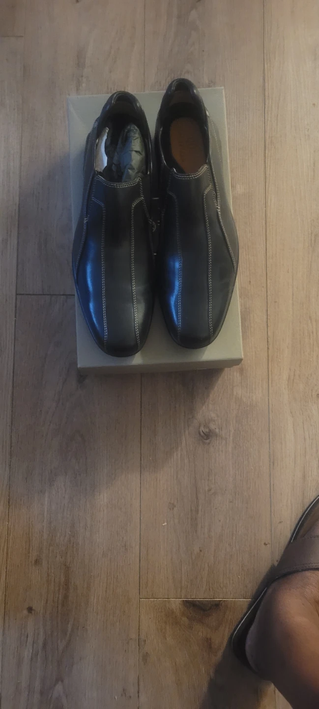 Men's Black Slip-On Shoes - photo 3