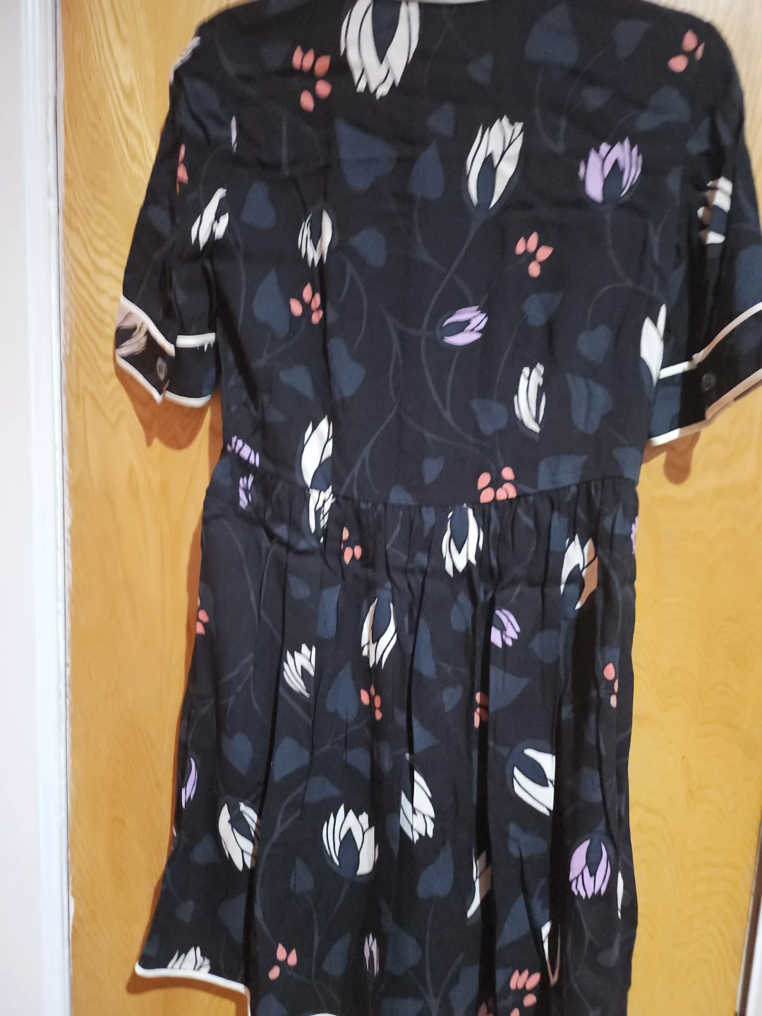 Kate Spade New York Blue Floral Button-Up Dress Size 2 - photo 3