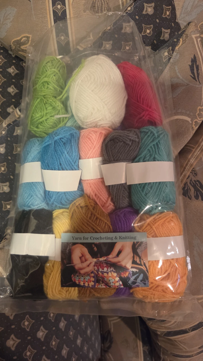 Multi-color Yarn Set for Crochet & Knitting
