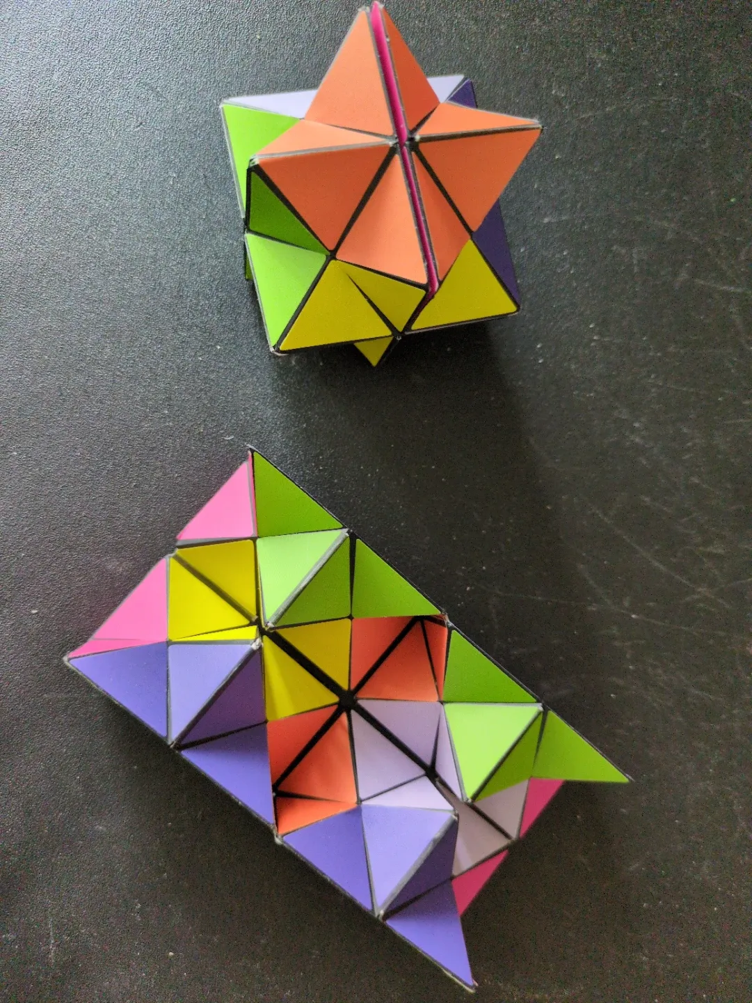 Magic Folding Star Puzzle