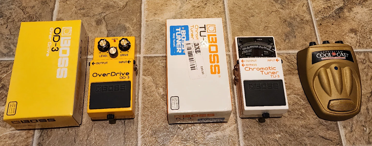 Guitar pedals