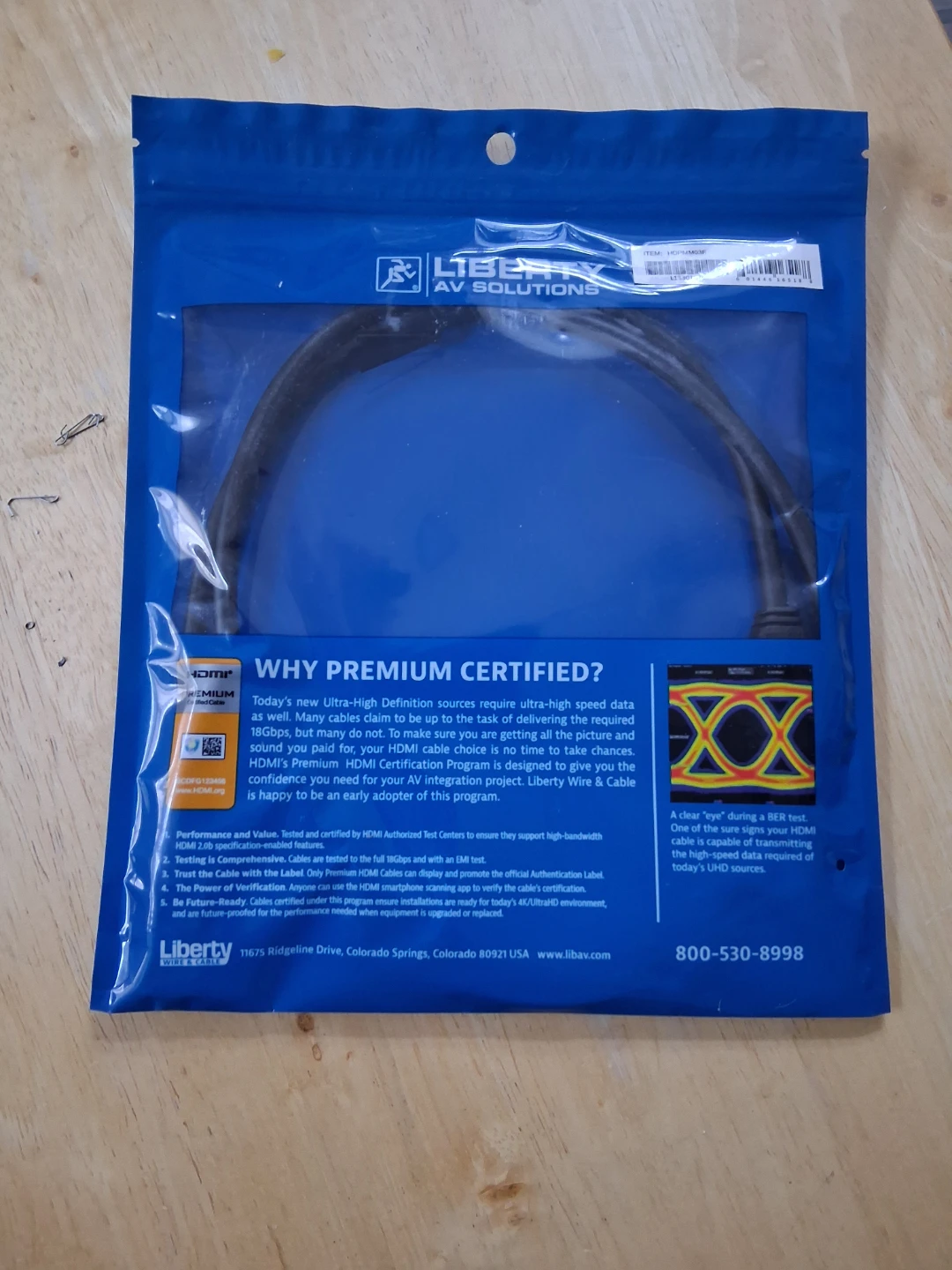 Liberty AV Solutions High-Speed HDMI Cable - 3FT - photo 2