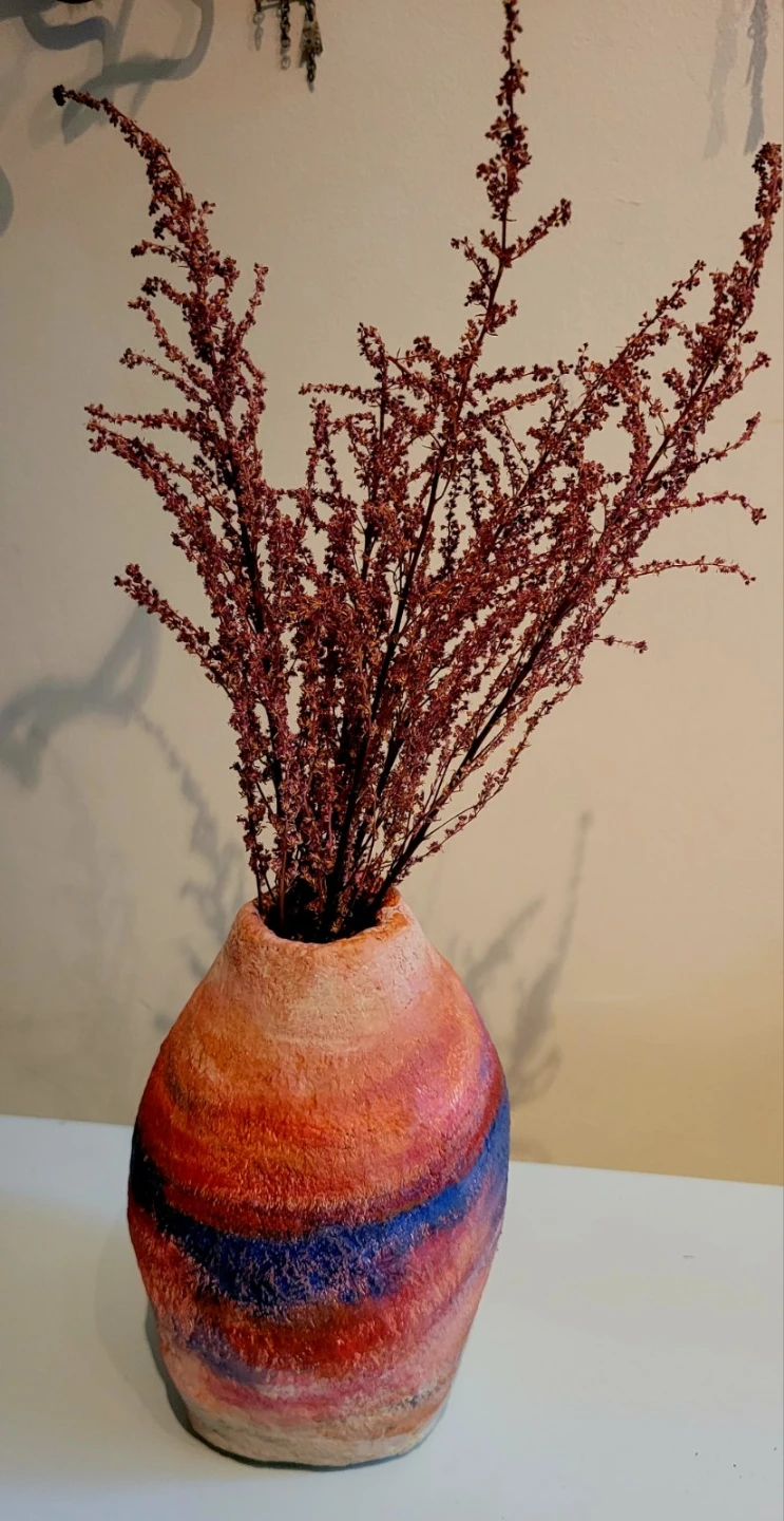 Hand-Painted Vase - photo 2
