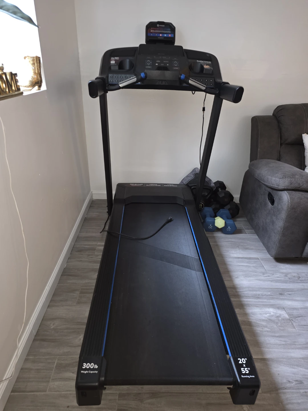 Horizon Fitness Treadmill - photo 2