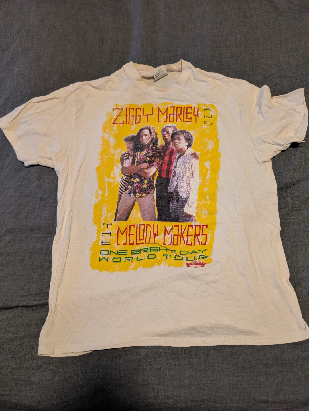 Vintage Ziggy Marley Concert Tour T-Shirt Size XL