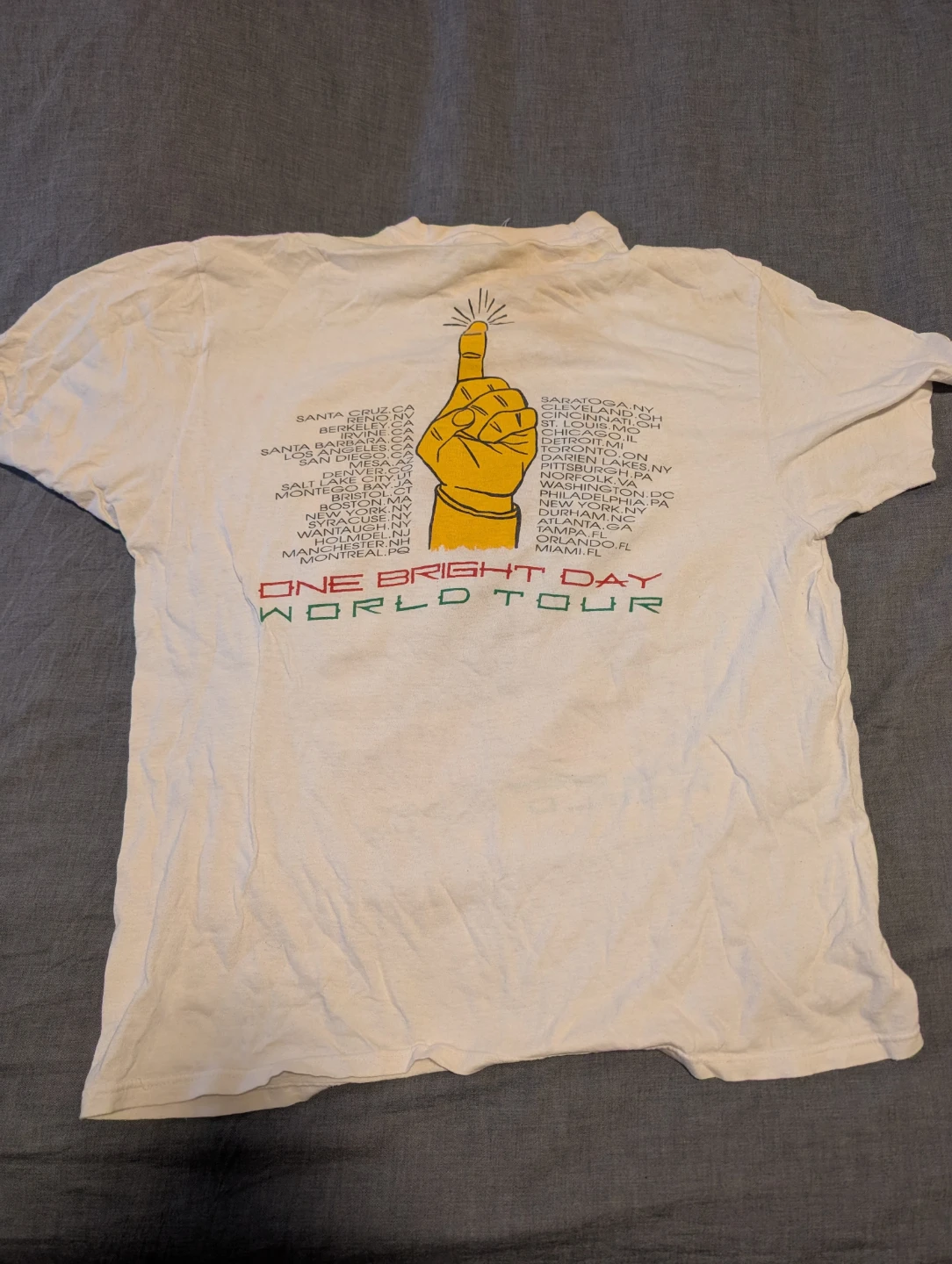 Vintage Ziggy Marley Concert Tour T-Shirt Size XL - photo 2