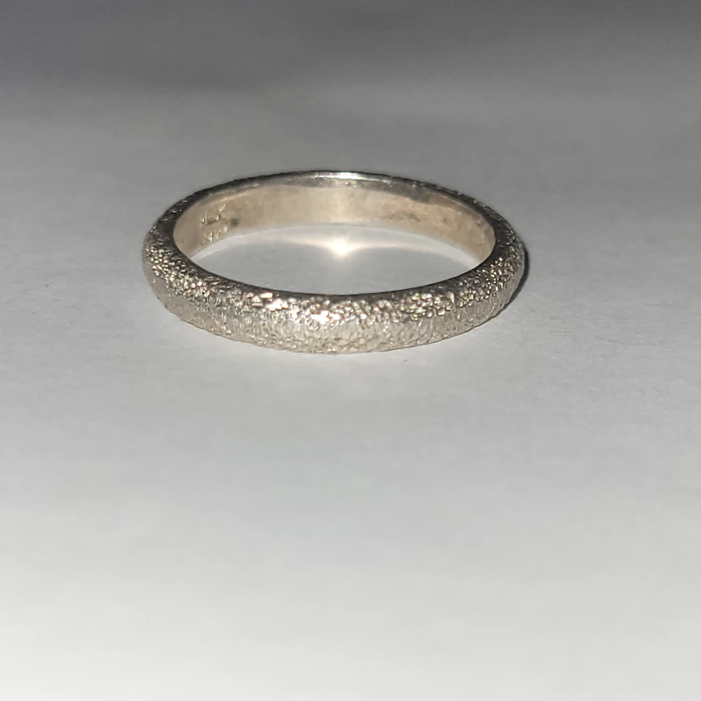 Textured Band Ring