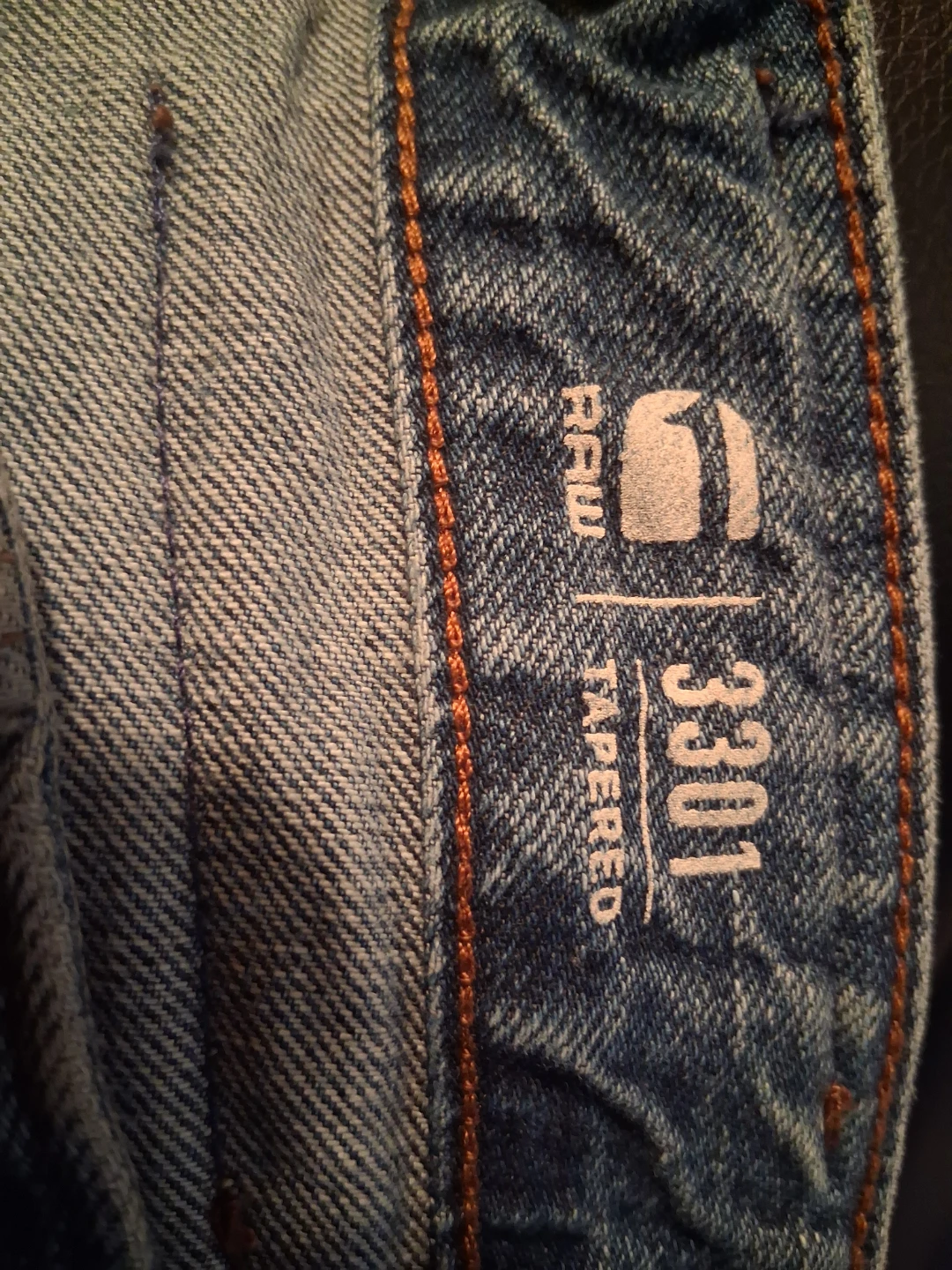 G-Star RAW 3301 Tapered Jeans - photo 3