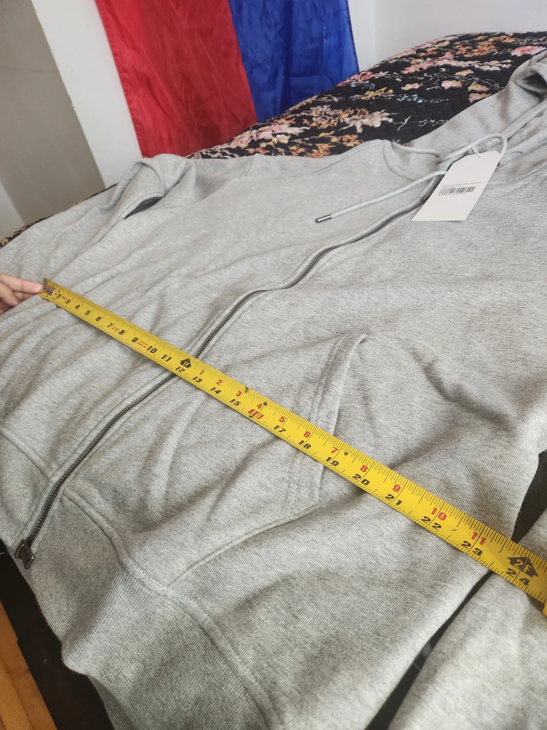 Grey Full Zip Hoodie - photo 4