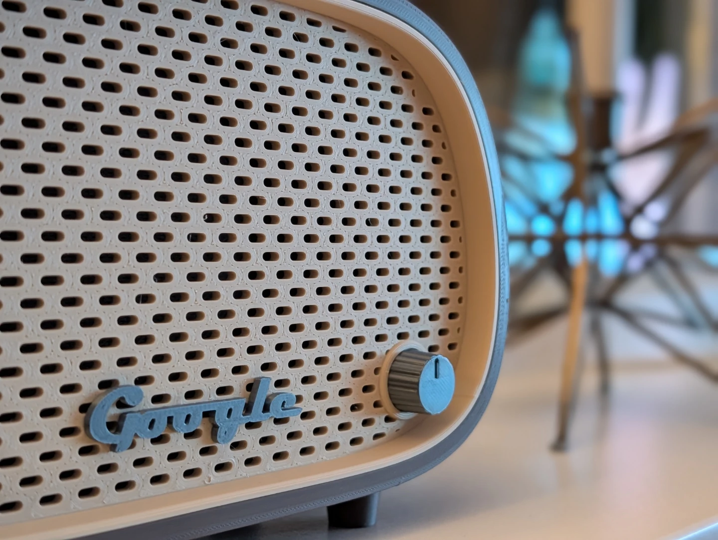 Retro Radio Case for Google Nest Mini - photo 3