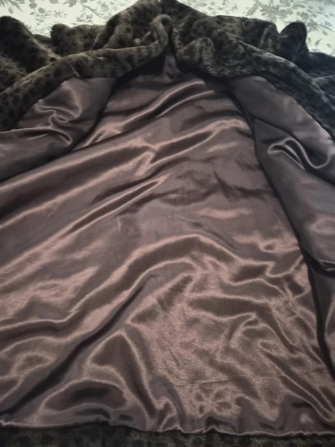 Faux Fur Leopard Print Coat - photo 5