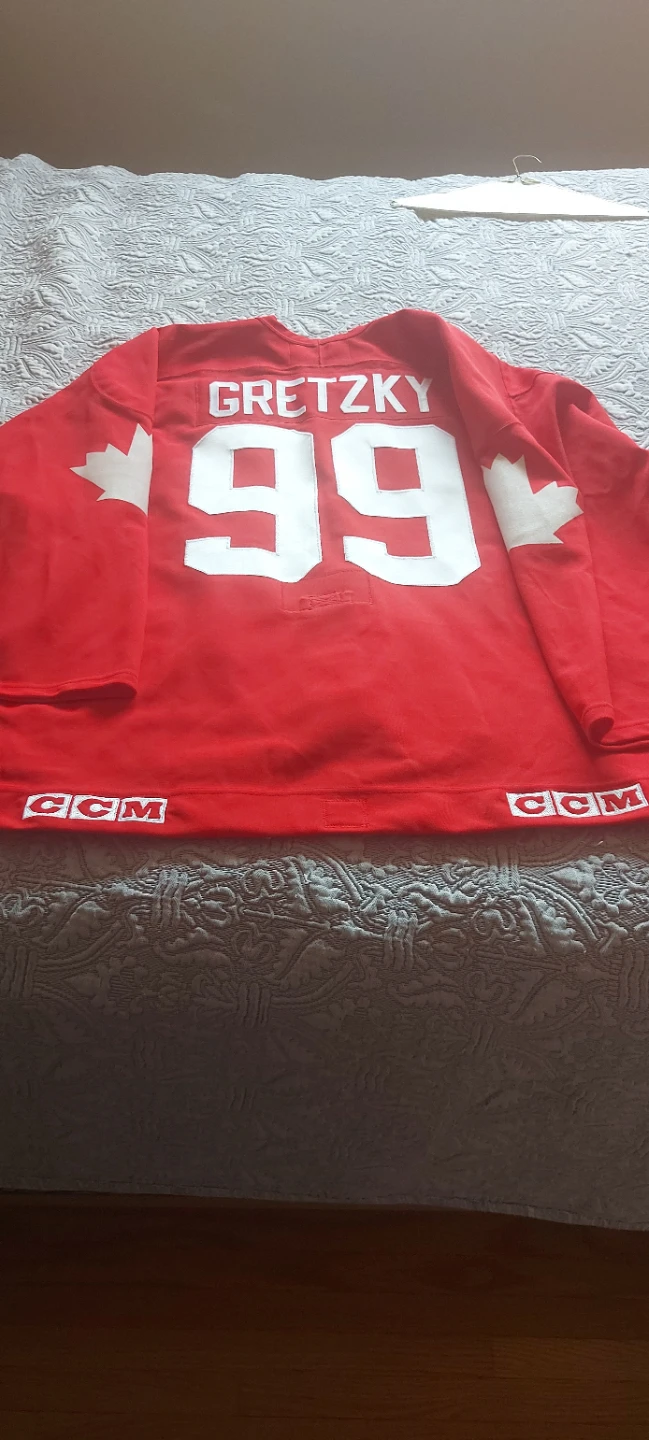 Canada Gretzky 99 Hockey Jersey CCM - photo 4