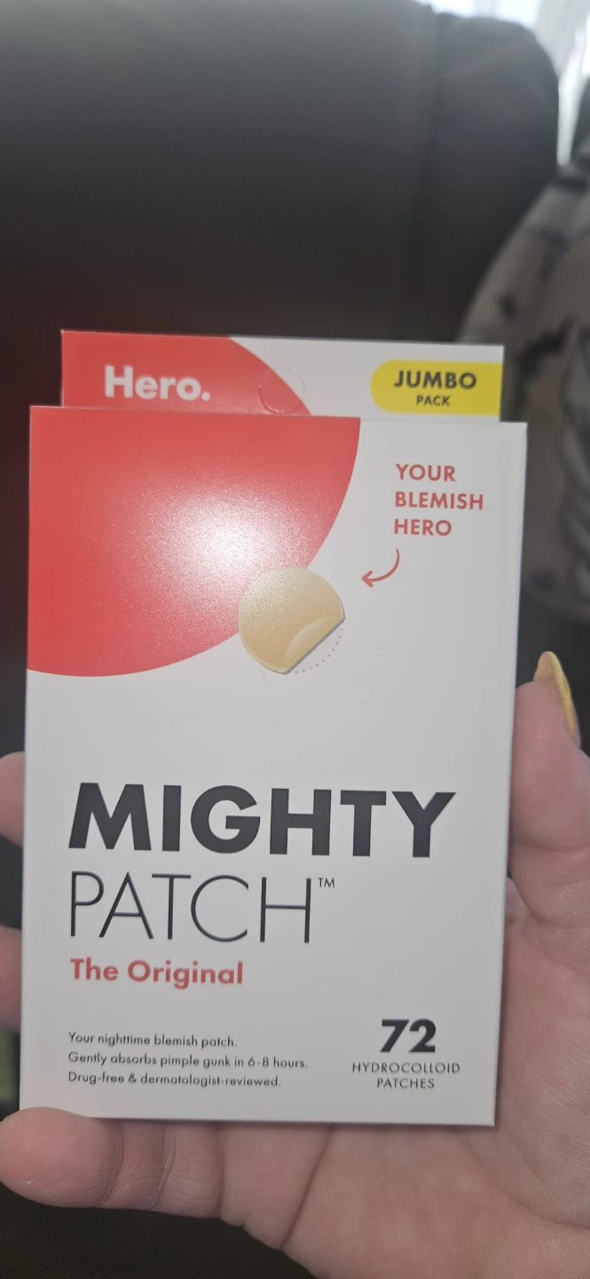 Hero Mighty Patch Original Hydrocolloid Patches - 72 Count