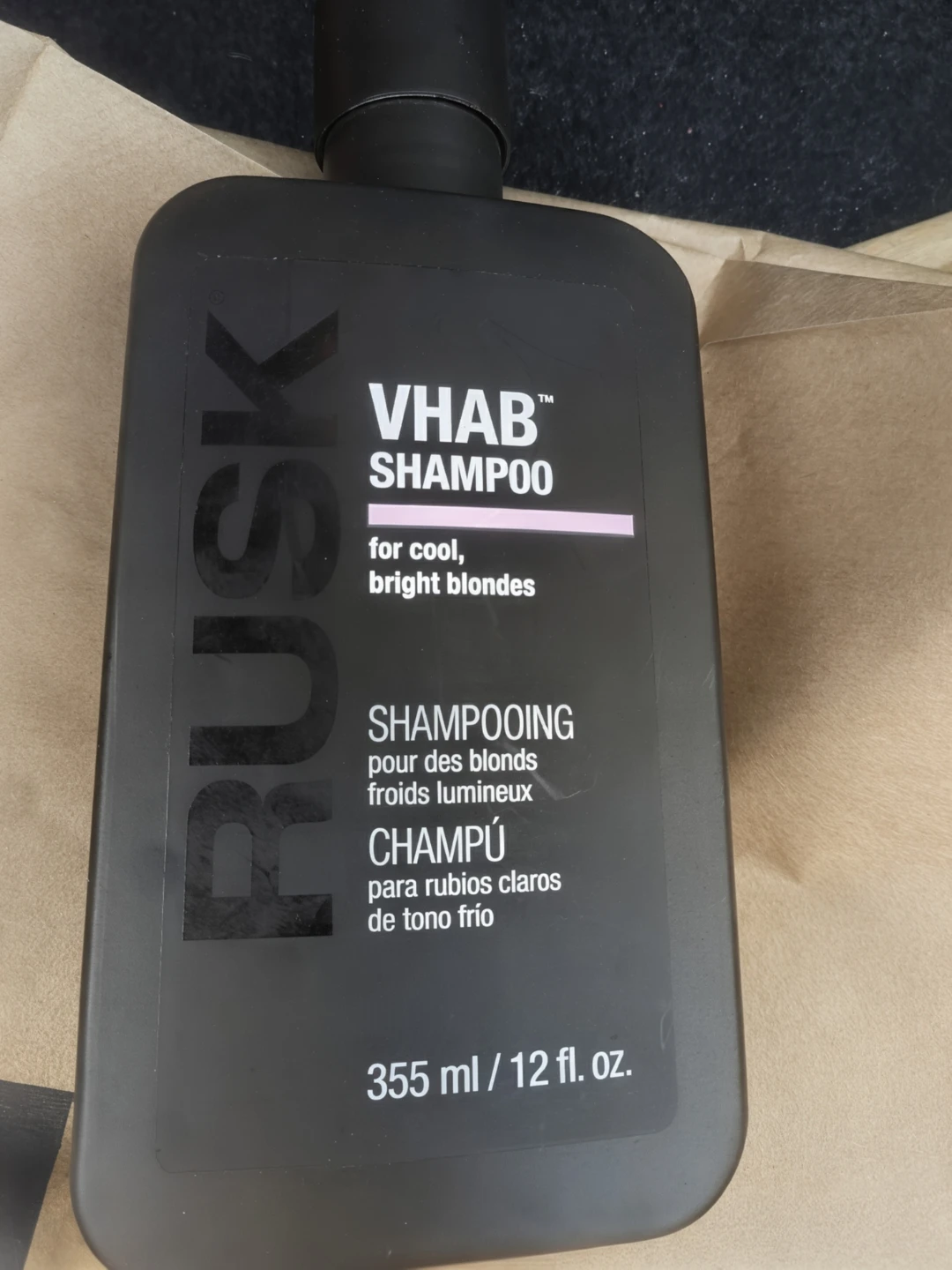 Rusk VHAB Shampoo for Cool Blondes - 355 ml - photo 2