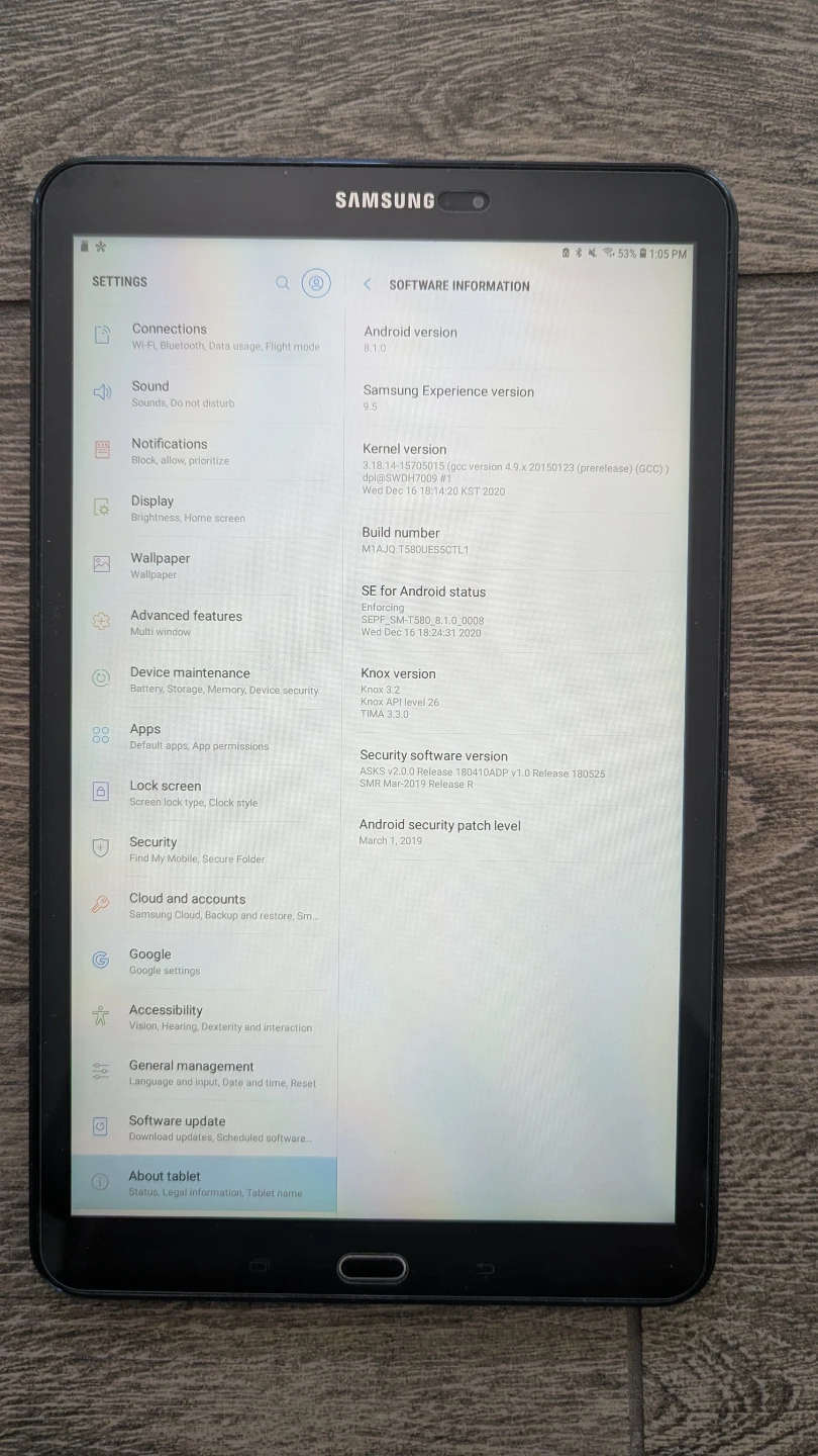 Samsung Galaxy Tab A 10.1" Tablet (SM-T580) - photo 2