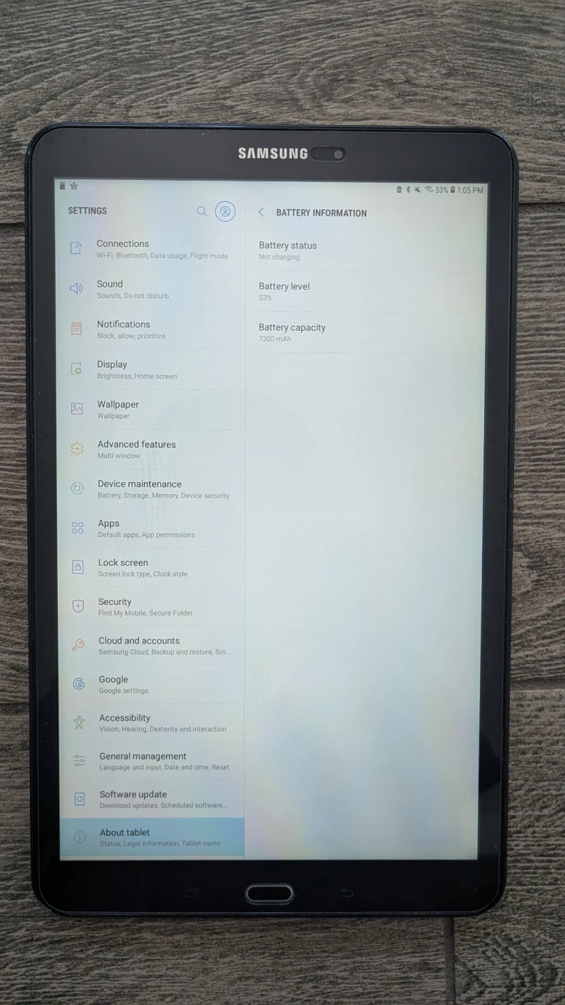 Samsung Galaxy Tab A 10.1" Tablet (SM-T580) - photo 3