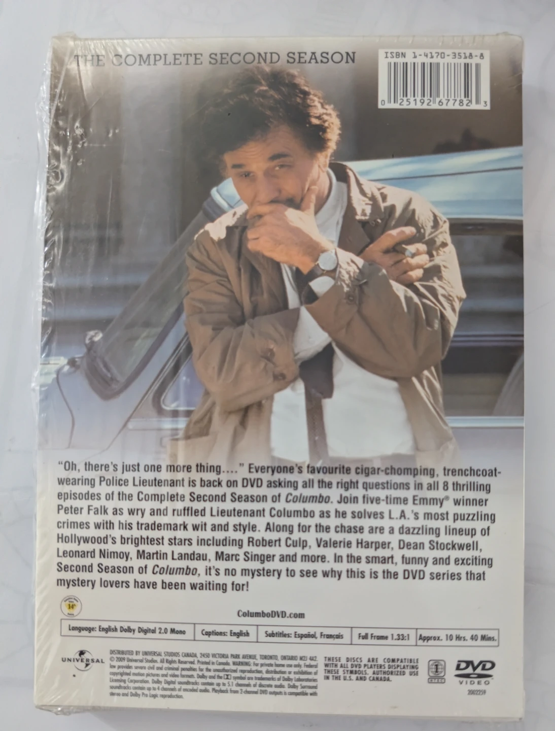 Columbo The Complete Second Season DVD Set - photo 2
