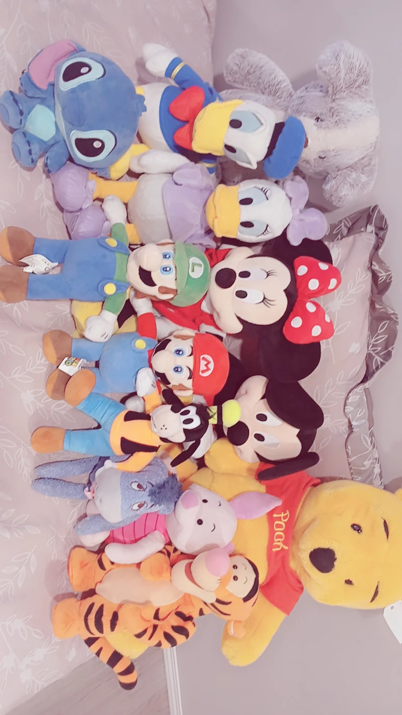 Disney and Nintendo Plush Toys
