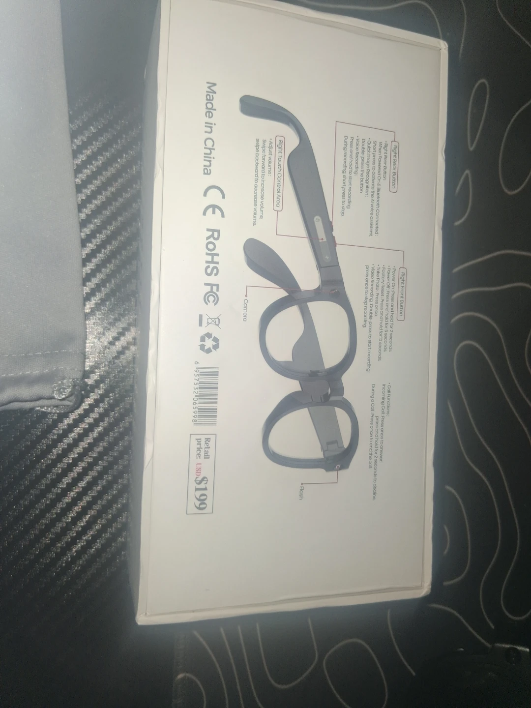 Ai glasses with charger - photo 2