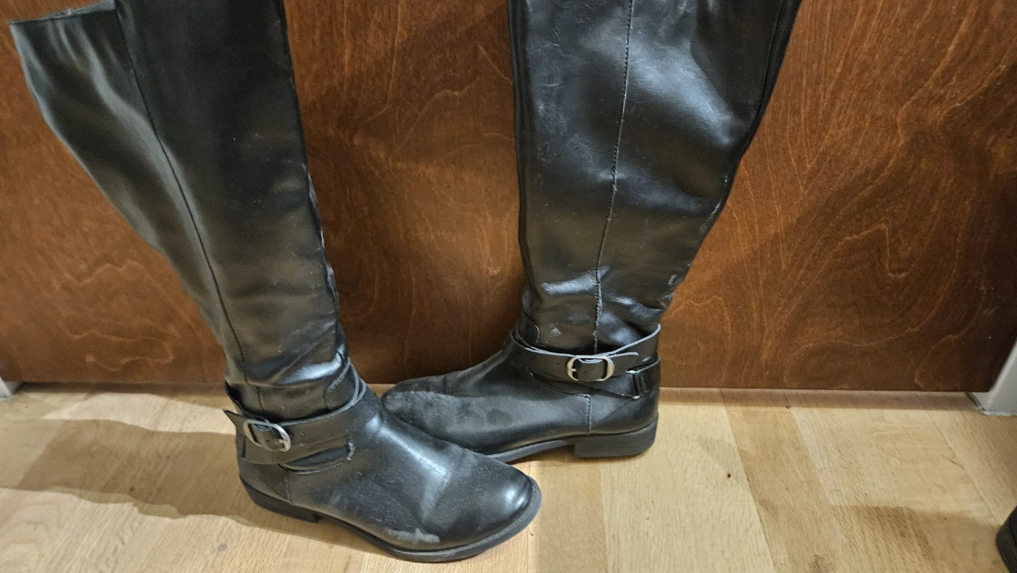 Two pairs of mid-calf boots - photo 2
