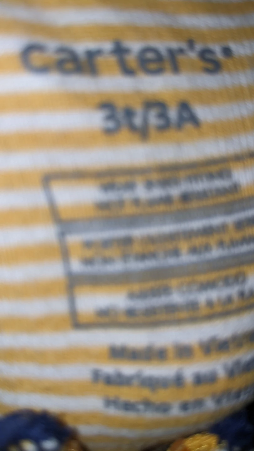 Carter's 3T/3A Striped Pajamas - photo 3