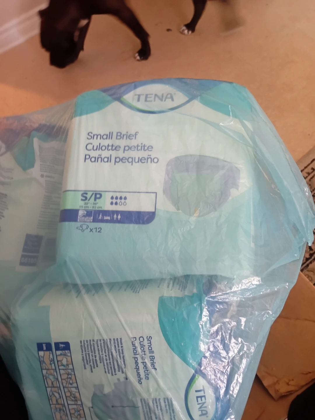 TENA 4 packages Small Briefs - S/P Size (12 Pack) - photo 3