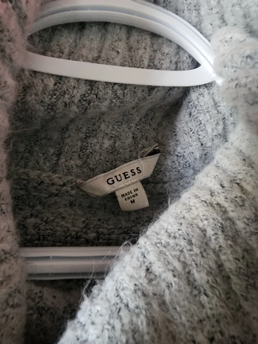 Guess Women's Grey Turtleneck Sweater Dress Size M - photo 2