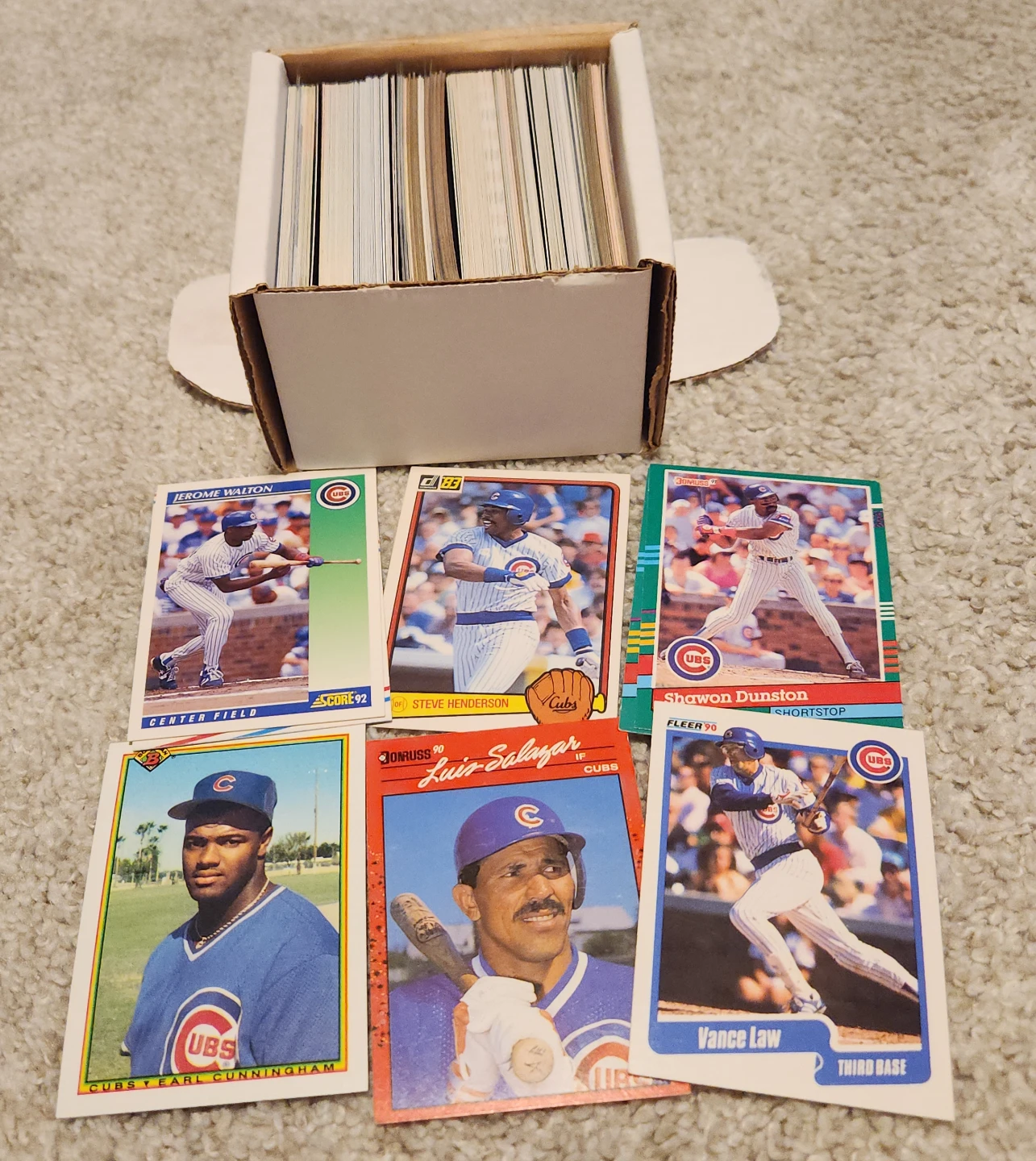Chicago Cubs, 100 Baseball Cards Team lot - photo 5