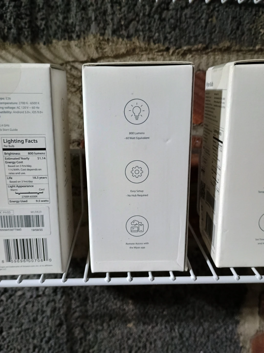 4x Wyze WiFi Smart LED Bulb - photo 3