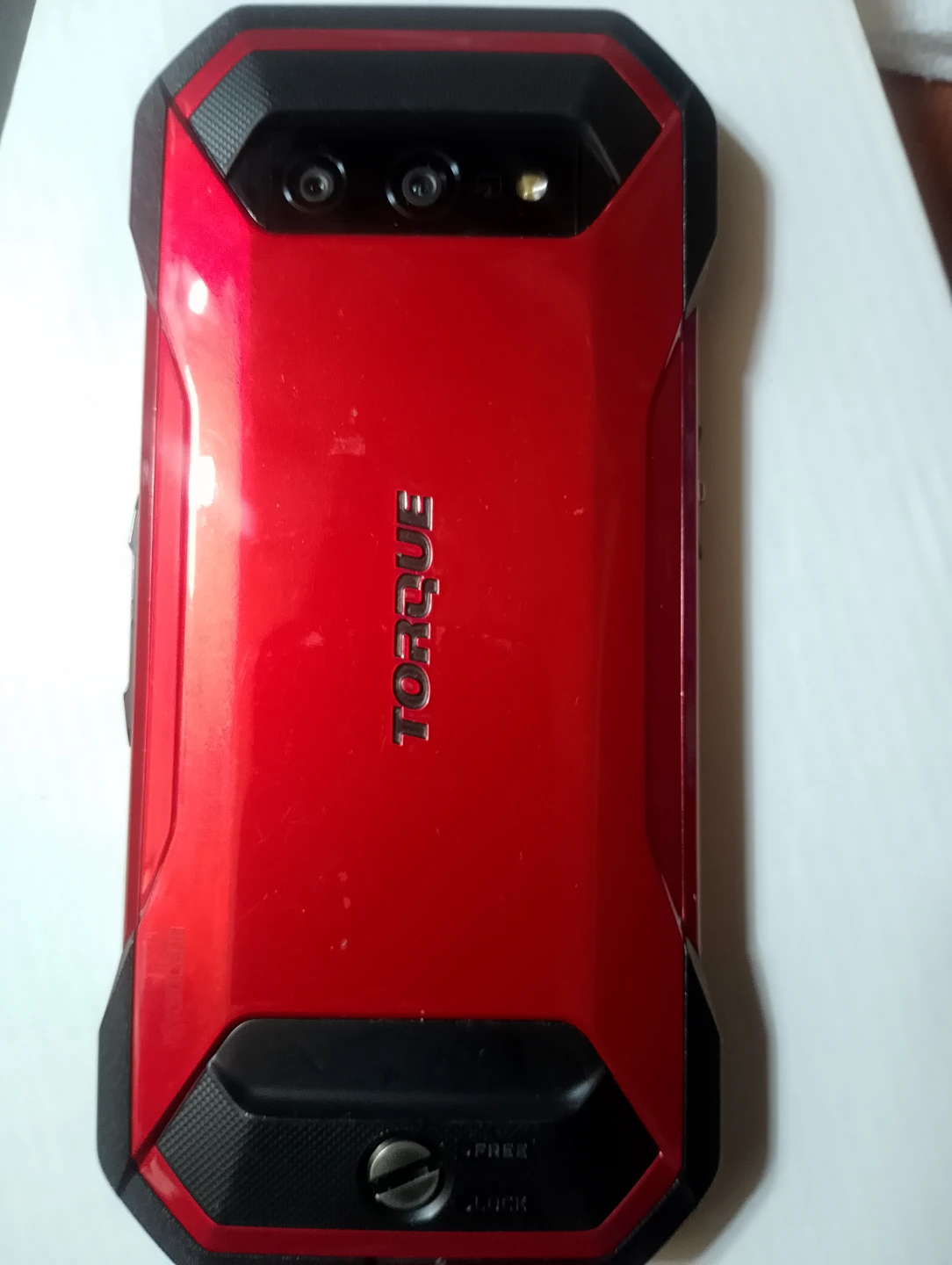 Red TORQUE Smartphone Unlocked Android 13 Rugged Phones Outdoor - photo 3
