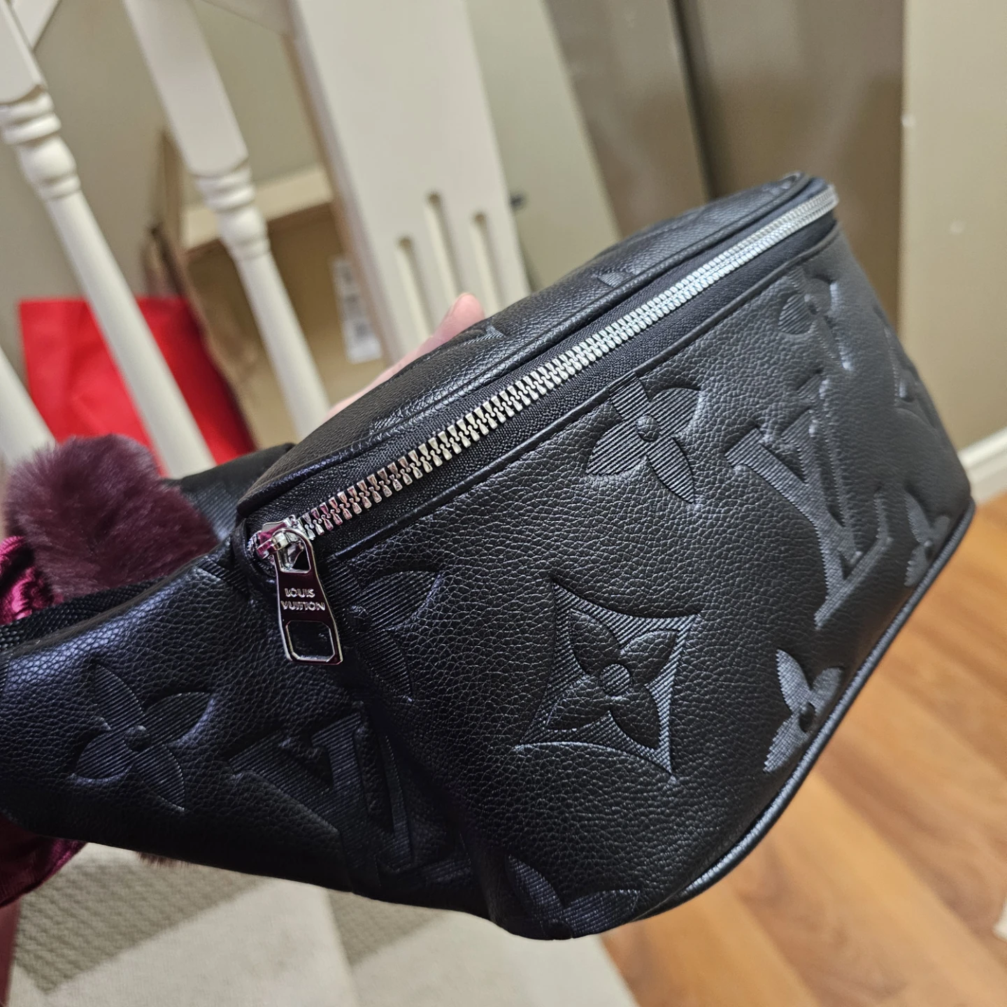 Louis Vuitton Black Monogram Belt Bag
