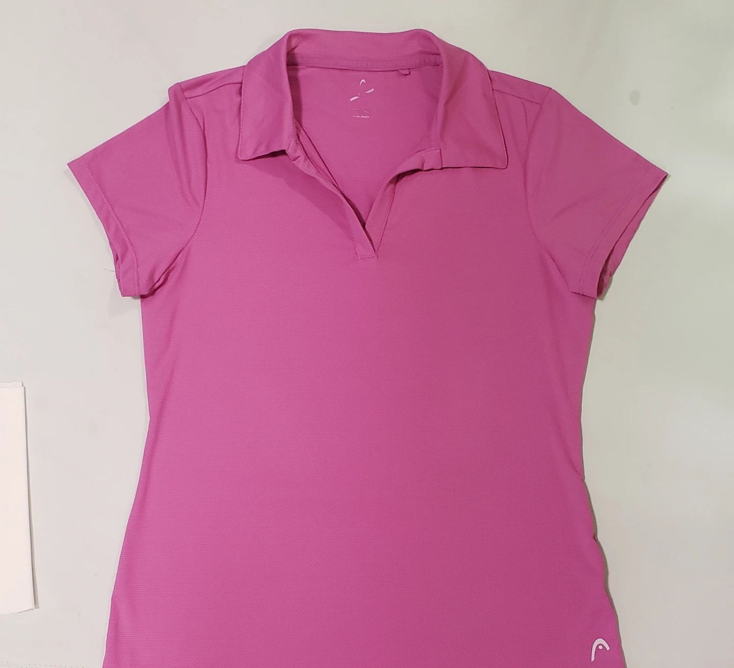 Brand new Head Pink VNeck Shirt Sleeve Stretch Athletic