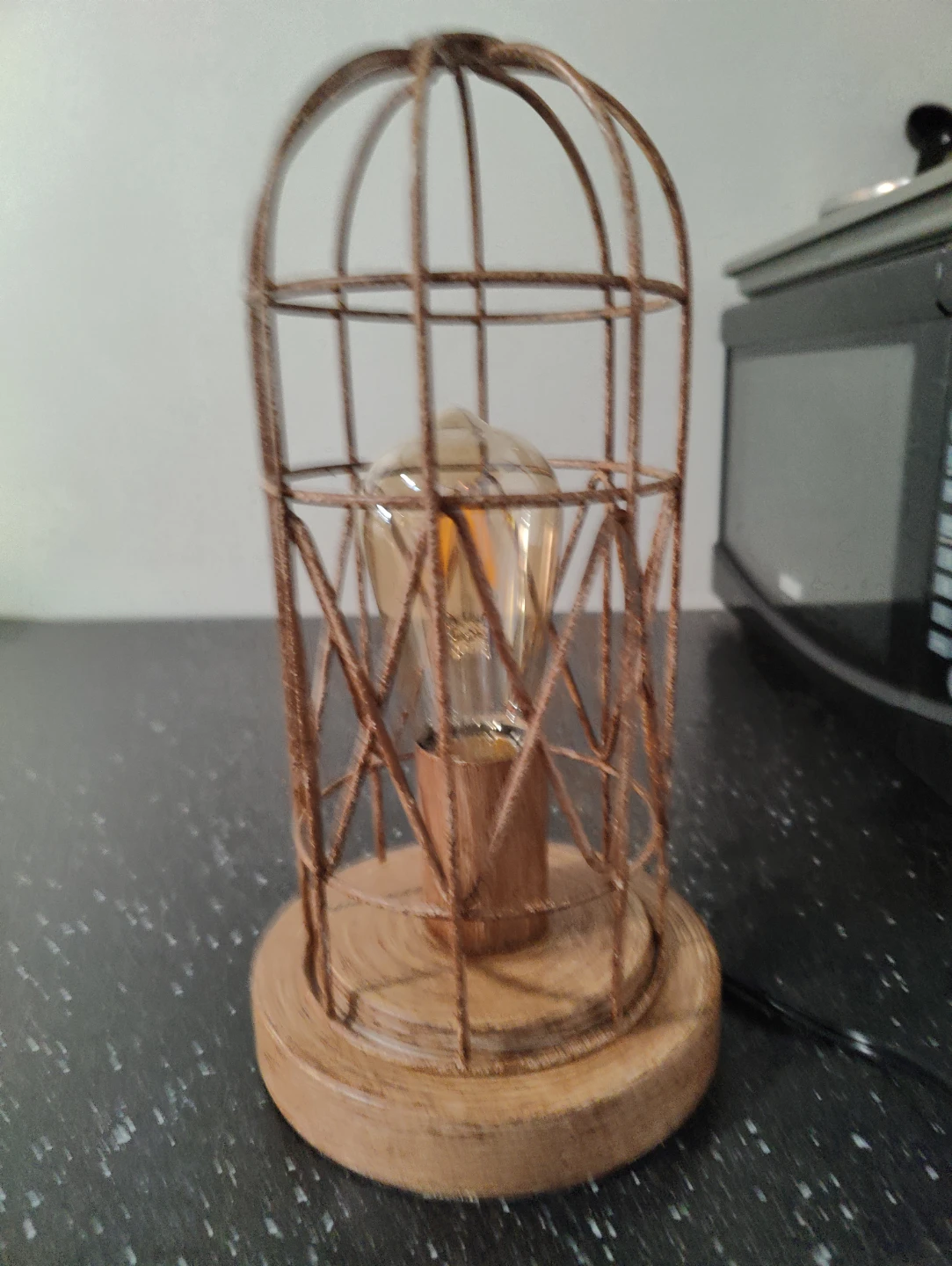 Seaside Village Small Cage Dimmable Lamp - photo 4