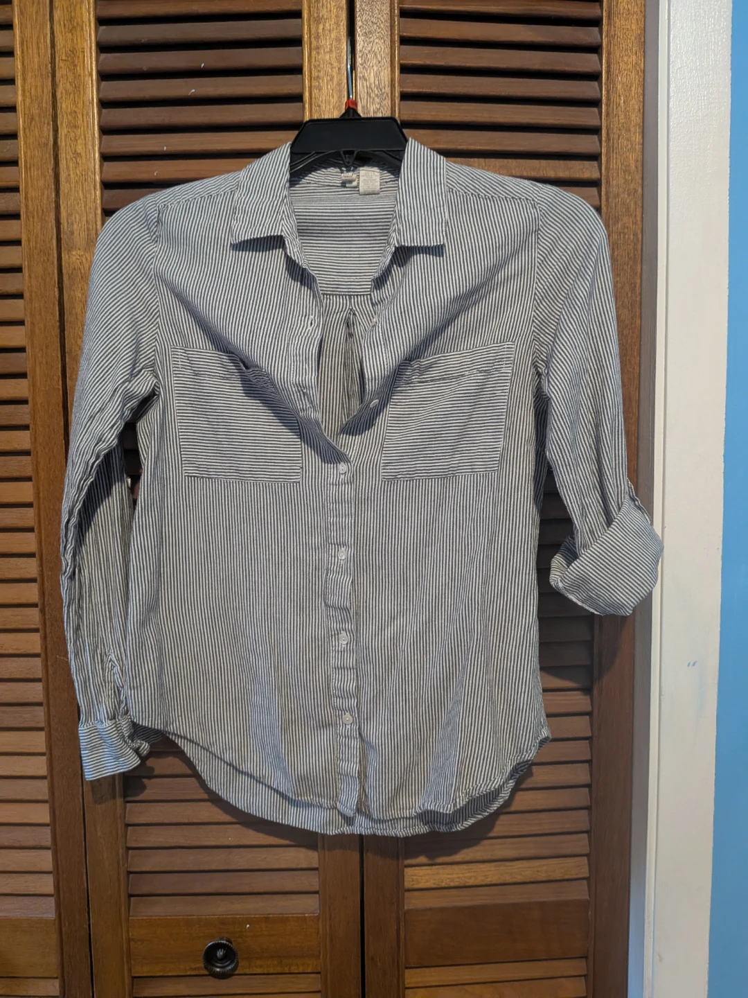 Japna striped button-up shirt