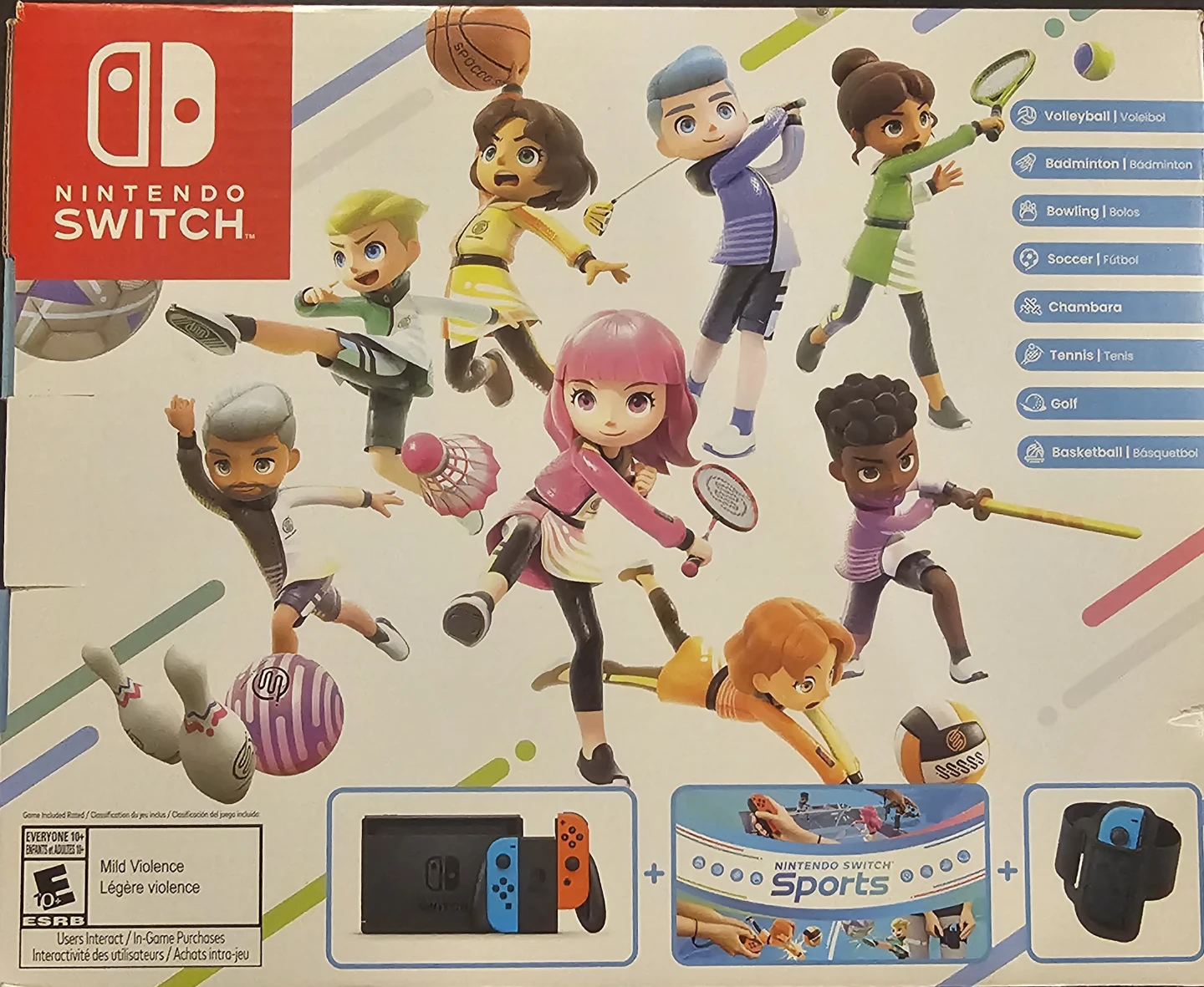 Nintendo Switch Sports with Game & Leg Strap - photo 2