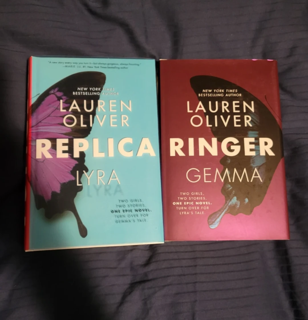 Lauren Oliver Replica & Ringer Novels