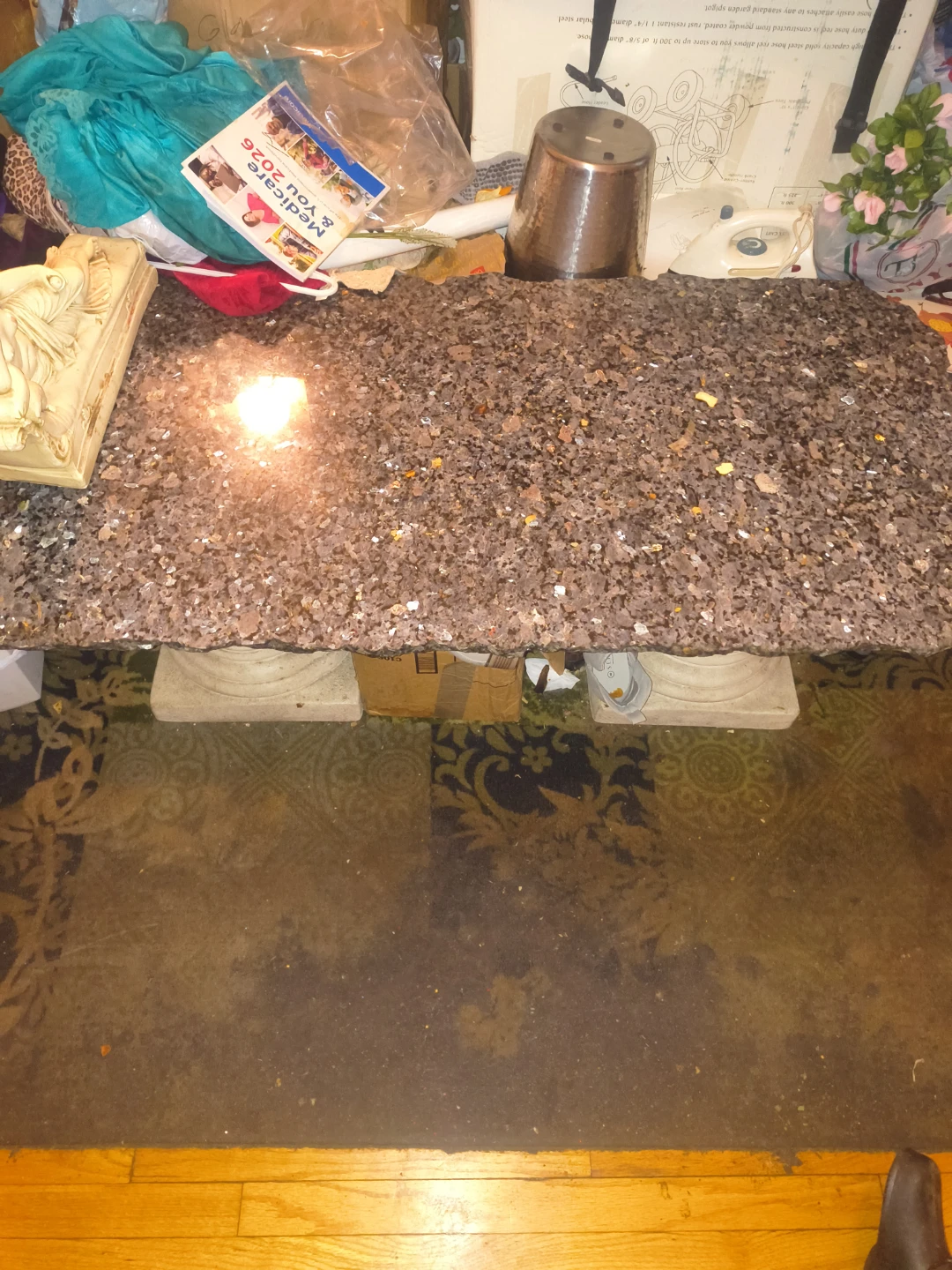 Decorative Stone Pedestal Column