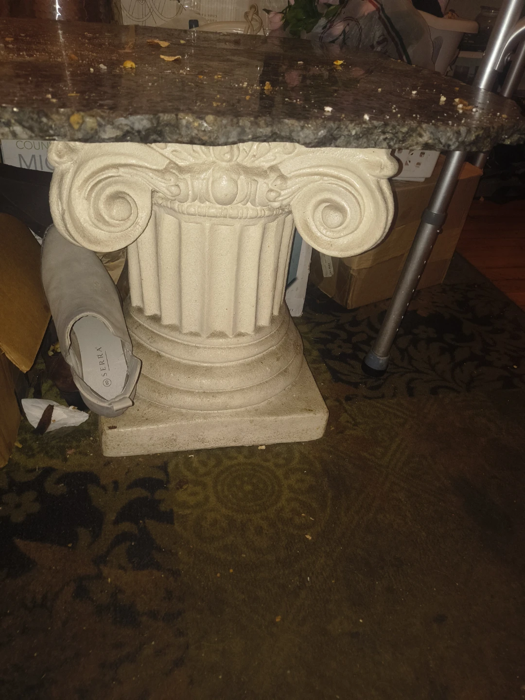 Decorative Stone Pedestal Column - photo 2