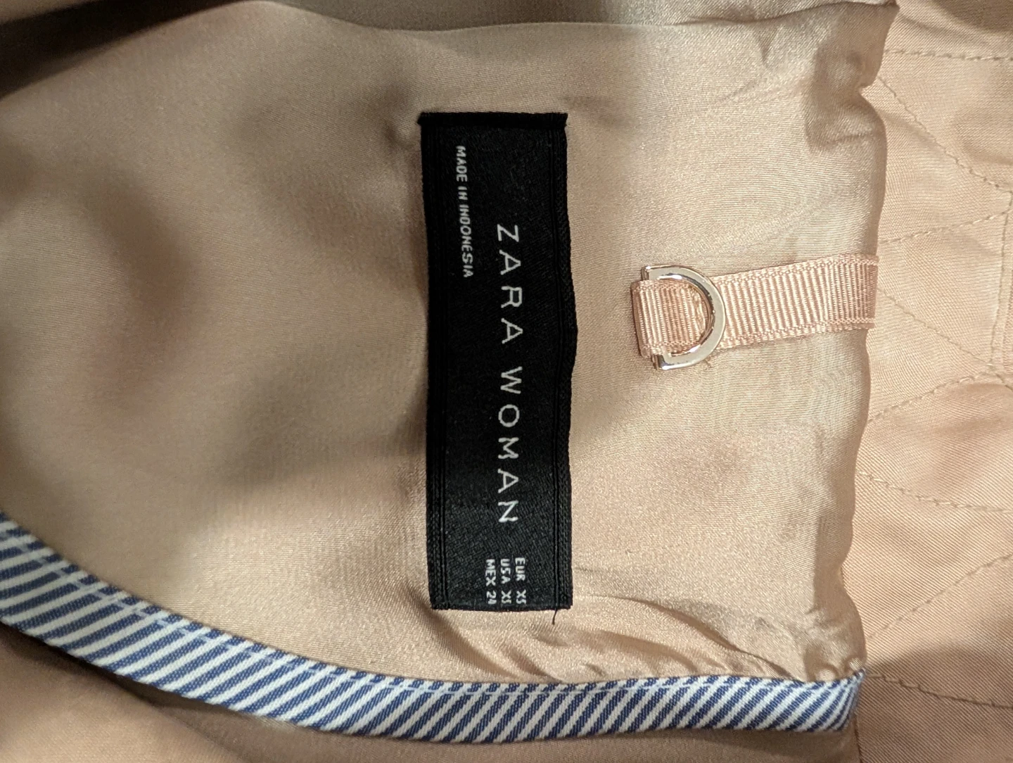 Zara Women's Beige Trench Coat - photo 2