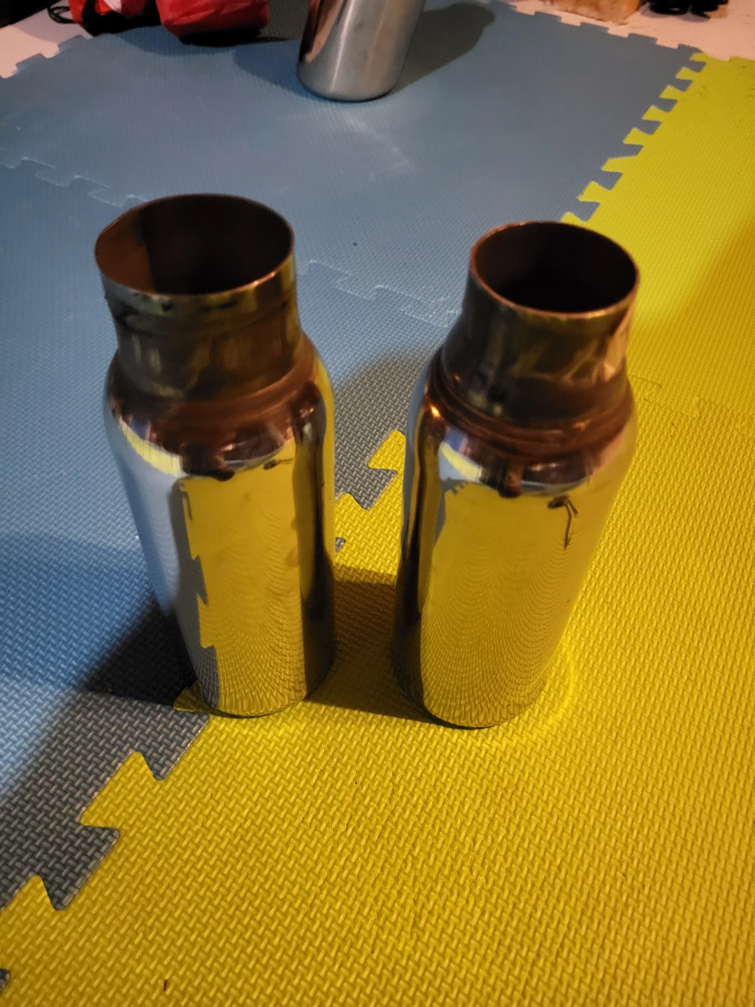 2 Chrome Medium Exhaust Tips